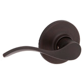 Kwikset 200BL 11P 6AL Passage Door Lever, Venetian Bronze, Zinc, Residential, Reversible Hand, 3 Grade